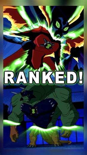 Ultimate Alien Transformations Ranked Worst to Best for Ben 10! #ben10 #ranked #fyp