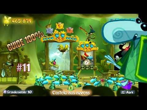 Castle in the clouds all teensies location - Rayman legends guide 100%