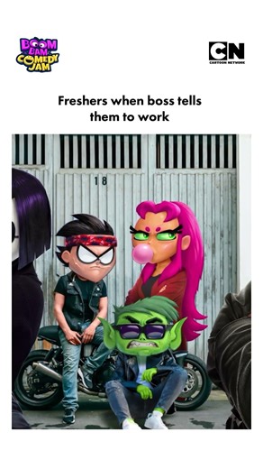 Teen Titans Go 👊| Cartoon In Hindi😍| #shorts | #trending | @cnindia