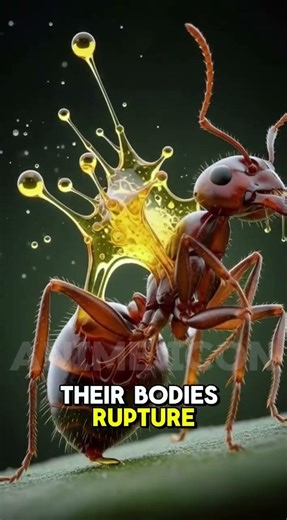 These Ants Explode to Defend Their Colony 💥🐜