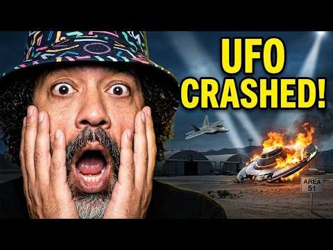 UFO HITS PLANE?! Shuts Down Airport and CRASHES in Area 51!