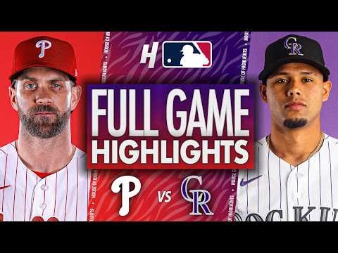 Philadelphia Phillies vs Colorado Rockies - FULL GAME HIGHLIGHTS 🔥 April 5, 2026 MLB Season