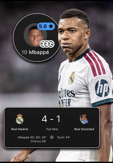 Real Madrid vs Real Sociedad highlights: Mbappé vs Barcelona moments