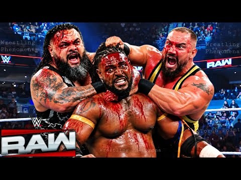 WWE 15 October 2026 Oba Femi Vs Bronson Reed & Bron Breakker Brutal Match WWE Raw Highlights
