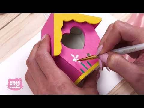 My Sweet Piano Birdhouse | Hello Kitty Crafts