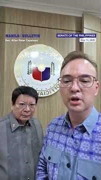 SP Cayetano says Bato ‘safe and secured’ amid tension inside Senate