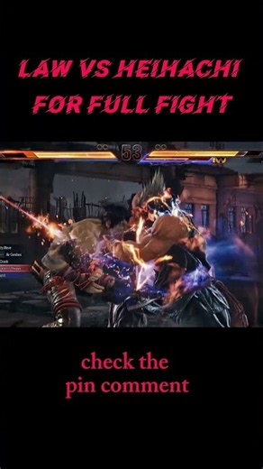 Law Refused to Lose... Then THIS Happened! 👊🔥 | Tekken 8 #shorts #law #shorts #fyp #viral #reels