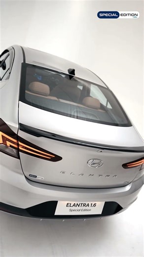 Introducing the Hyundai ELANTRA 1.6 Special Edition. Premium comfort, upgraded features, smart price