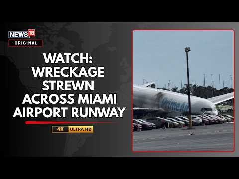 Miami Airport Plane Crash: Amazon Cargo Jet Overshoots Runway, 5 Dead; Probe Underway | N18G