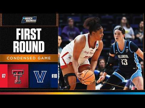 Texas Tech vs. Villanova - First round NCAA tournament extended highlights