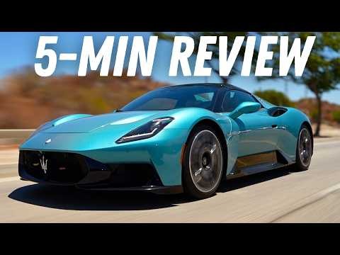 2026 MASERATI MCPURA CIELO REVIEW IN 5 MIN