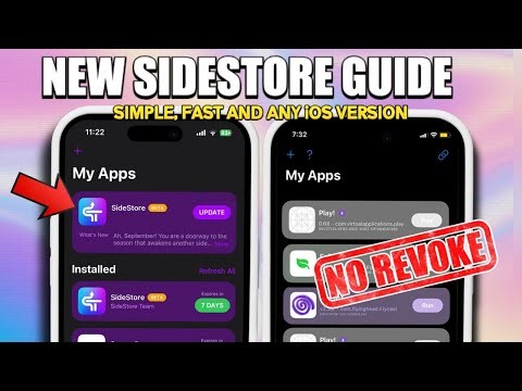 NEW Sidestore iOS Guide : Install IPA Files on iPhone/iPad (No Jailbreak)