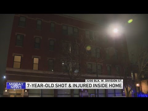 7-year-old boy hospitalized after being shot inside Chicago home - WGN Midday News
