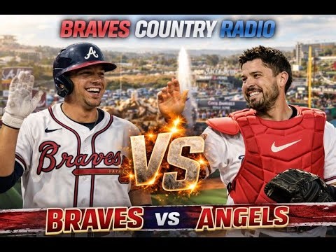 Atlanta Braves vs Angels MLB 3D LIVE Stream | Classic Call Radio Baseball Play-by-Play Watch Party