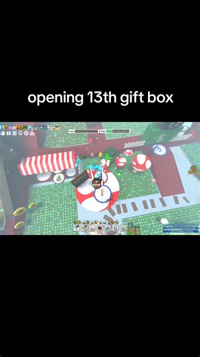 Opening 13th Gift Box in Roblox Bee Swarm Simulator