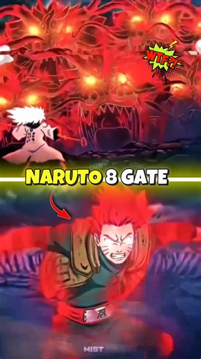 If Naruto master 8 inner gate 🤯💀 #naruto #narutoshippuden