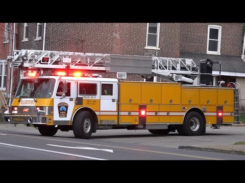 Allentown Fire Department Truck 4 Responding 10/22/25