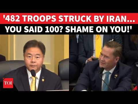 ‘How Many Troops Iran HIT?’: Ted Lieu ANNIHILATES ‘Clueless’ Mike Waltz Over US Casualties In War