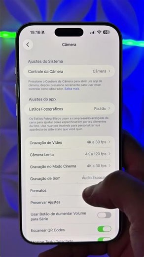 Setting up the iPhone camera #apple #cellphone #iphone #shorts #tips #curiosities