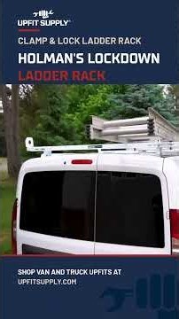 Holman Clamp & Lock Ladder Rack on a Ram ProMaster City