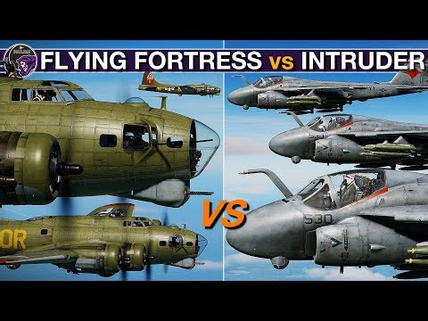 A-6 Intruder vs B-17 Flying Fortress: Which Made The Best Carpet Bomber? | DCS