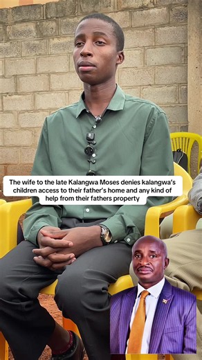 The wife to the late Kalangwa Moses denies kalangwa’s children access to their father’s home and any kind of help from their fathers property