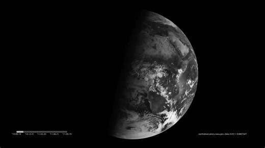 Solstice on a Spinning Earth (APOD: 2025 Dec 21) Image Credit: Meteosat 9, NASA, Earth Observatory, Robert Simmon https://apod.nasa.gov/apod/ap251221.html Explanation: Can you tell that today is a solstice by the tilt of the Earth? Yes. At a solstice, the Earth's terminator -- the dividing line between night and day -- is tilted the most. The featured time-lapse video demonstrates this by displaying an entire year on planet Earth in twelve seconds. From geosynchronous orbit, the Meteosat 9 satel