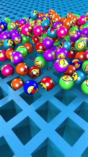 Infinite Ball Drop Madness #3danimation #loop