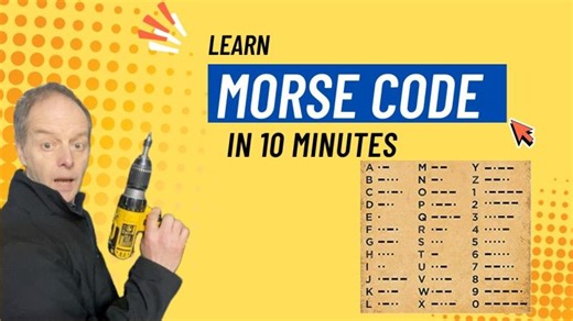 Learn MORSE code in just 10 minutes | Rob Davies