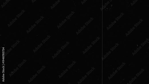 Damaged analog tape overlay with magnetic noise, tracking errors, and VHS glitches. Professional 4K old film tape defects texture for retro themed video editing.