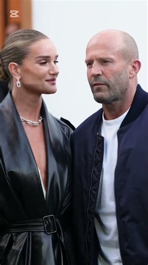 Jason Statham and wife ❤️ #celebrity #hollywood #jasonstatham #rosiehuntington