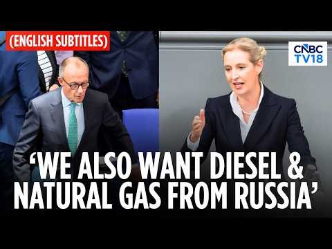 Alice Weidel Full Speech | Merz Leaves Parliament: AfD Demands Russian Oil For Germany | Putin |N18G