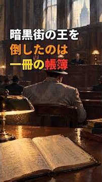 暗黒街の王を倒したのは、一冊の帳簿だった――アル・カポネ脱税事件