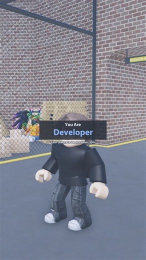 Developer role in Murder Mystery 2.. 😎 #roblox #shorts #murdermystery2 #mm2roblox