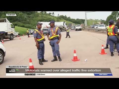 Association makes motorists aware that they can't be forced to pay fines at roadblocks
