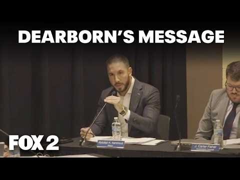 Dearborn mayor's message of unity amid Jake Lang disruption