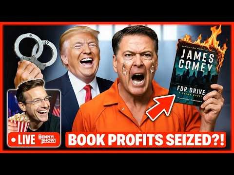 🚨James Comey ARRESTED as DOJ to SEIZE Comey Book Profits | Fauci Arrest 'Soon...' Dem Doomsday...