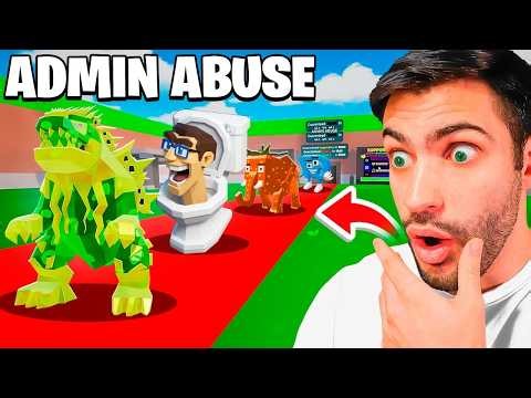 New GOAT UPDATE + ADMIN ABUSE (Fortnite Steal the Brainrot 2)