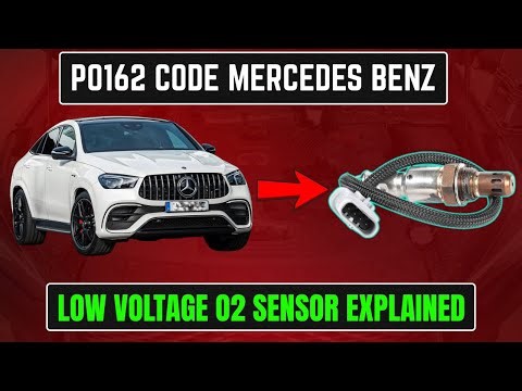 P0162 Code Mercedes Benz | Low Voltage O2 Sensor Explained ||