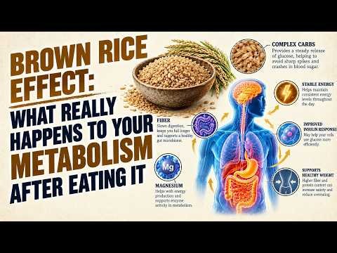 Brown Rice Effect: What REALLY Happens To Your Metabolism After Eating It #NutritionScience