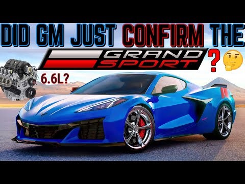 Did GM just CONFIRM the 2027 C8 Corvette Grand Sport AND 6.6L power plant?!