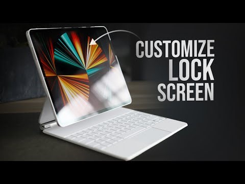 How to Customize Lock Screen on iPad (tutorial)