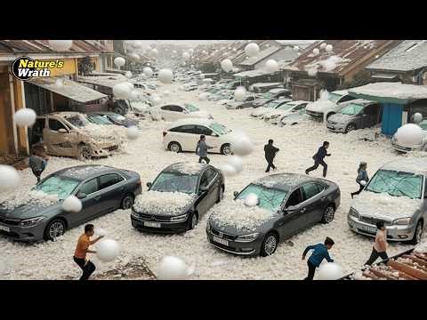 Austin,Texas Hail Disaster: Skyfall Destroys Central Texas Within Minutes