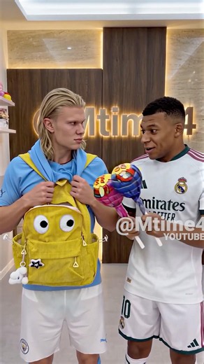 Mbappé’s Lollipop Heist Lasted One Second 🍭🚨 #parody #football #haaland