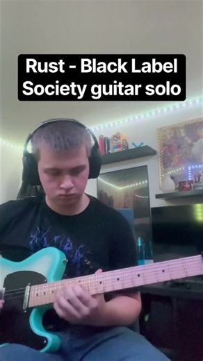 Rust - Black Label Society guitar solo #guitar #shredding #music #guitarsolo #fyp #metal #blues