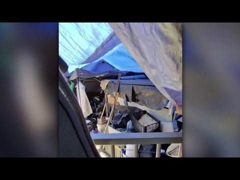 Massive homeless encampment draws concerns