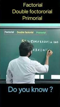factorial,double factorial & primorial