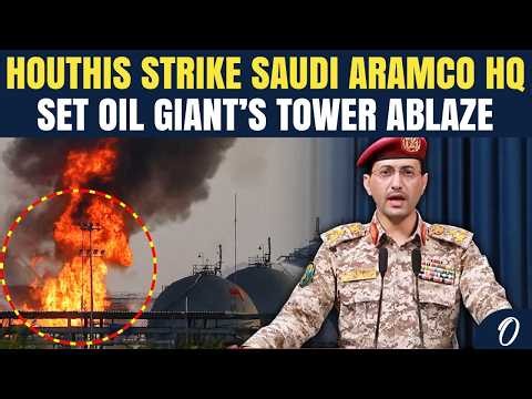 Houthis HIT Saudi Aramco Headquarters As Missile Strike Triggers Blaze | WATCH