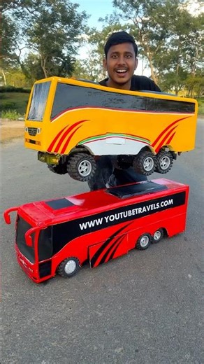 Yellow Bus Wala R Red Bus Unboxing