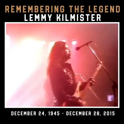 Raise your glass in honor of Motörhead's Lemmy Kilmister, who died 10 years ago today.⁠ Rest in power. | REVOLVER Magazine